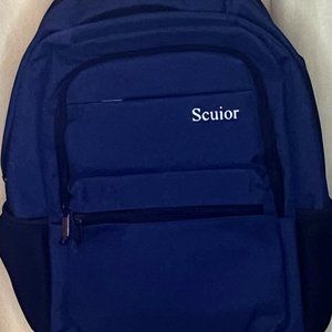 Scuior Blue Backpack
